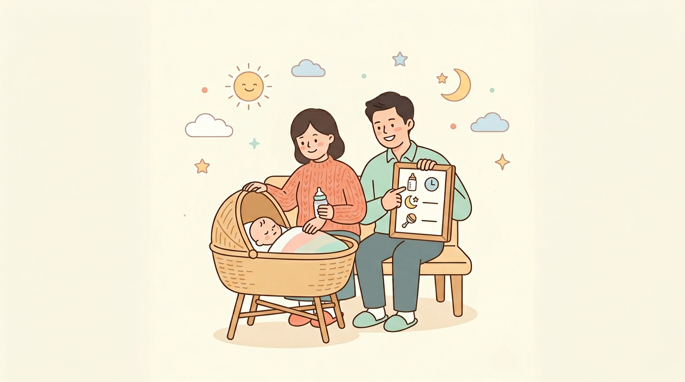 아기의 하루와 좋은 돌봄