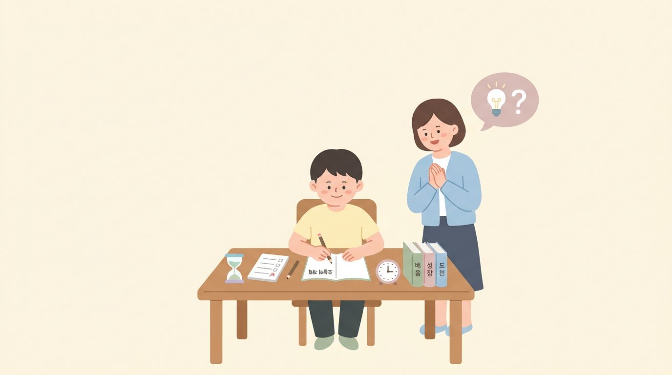 자기주도학습을 위한 준비