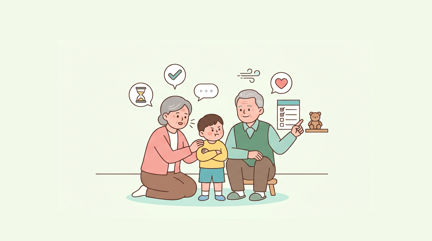 세 살 버릇 여든까지 훈육법