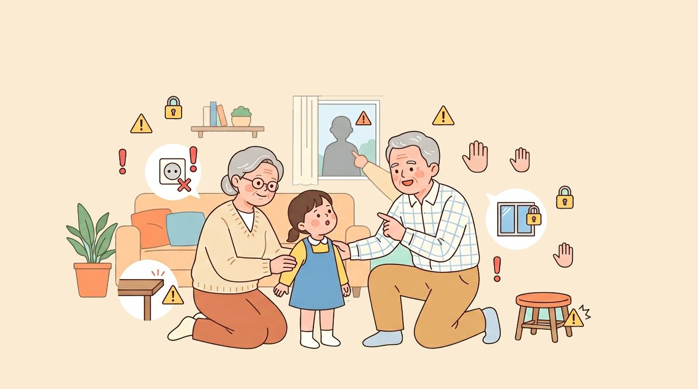 손자녀를 위한 안전교육